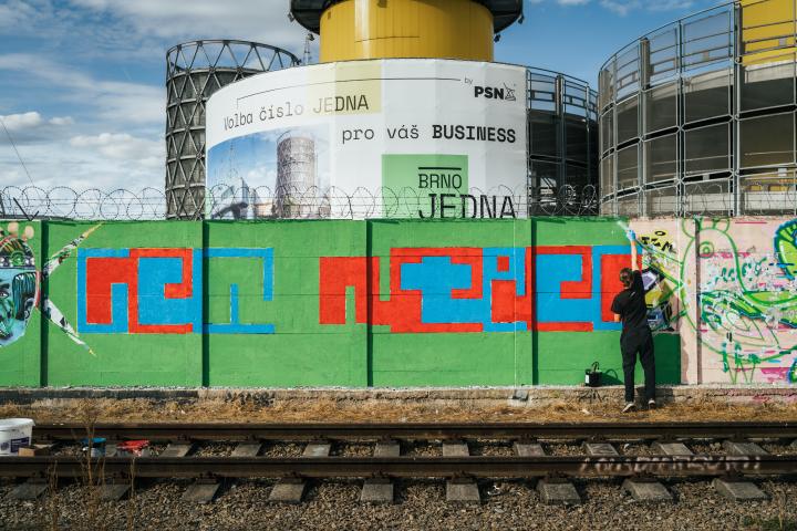Graffiti jam Brno Jedna