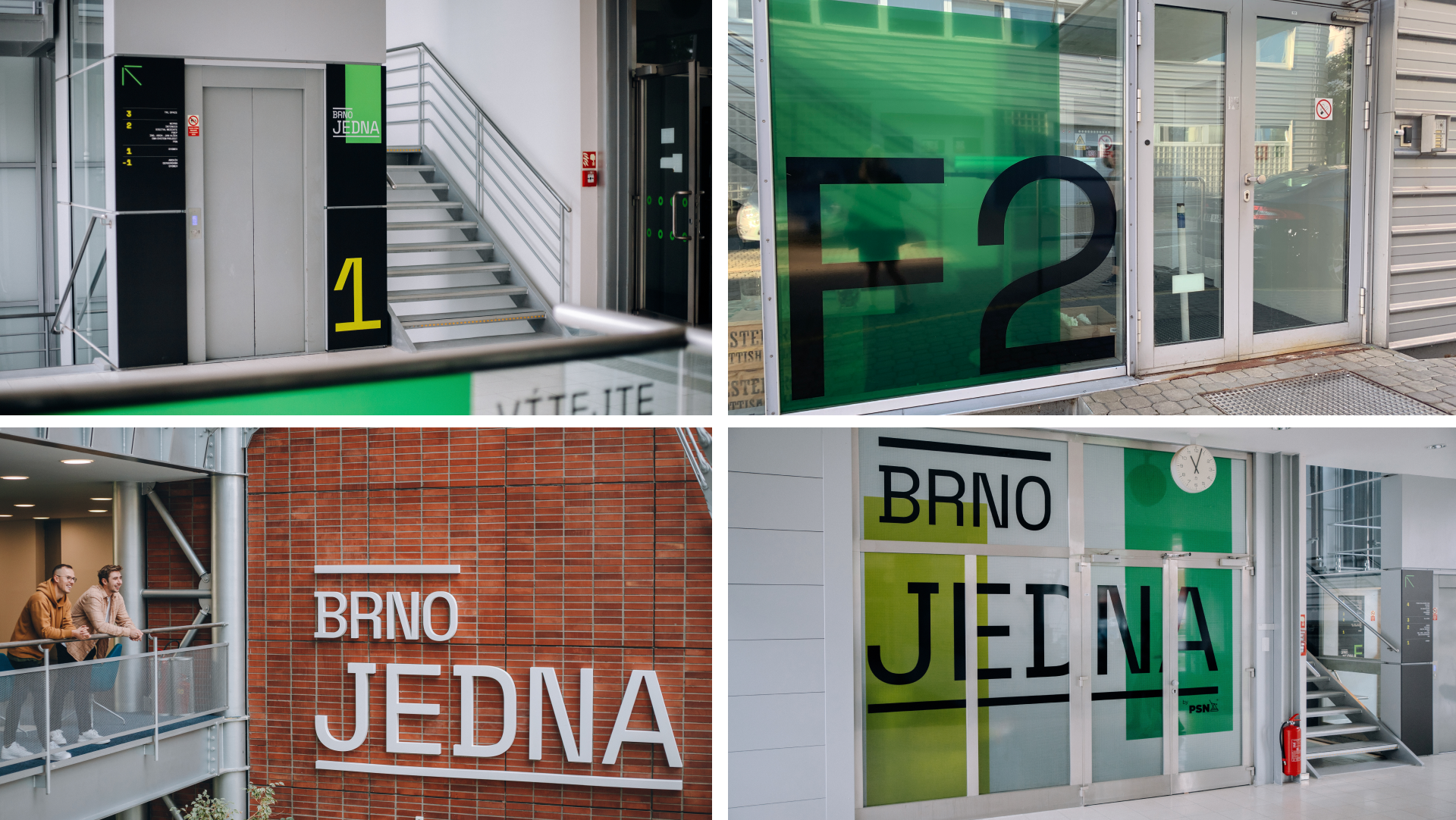 Brnojedna branding material