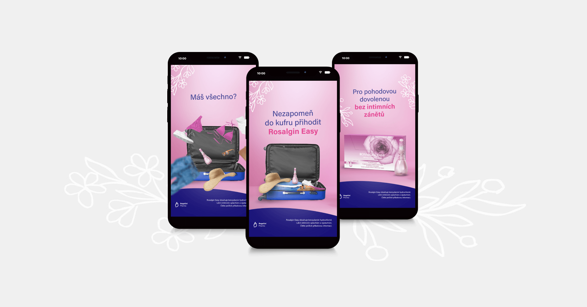 Rosalgin socialni media