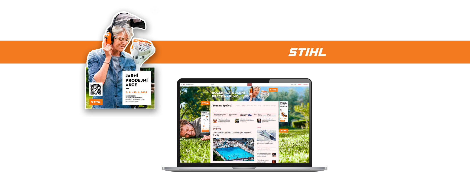 stihl branding material