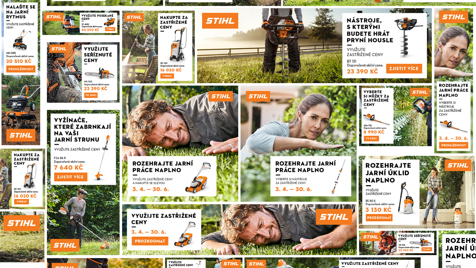 stihl branding material