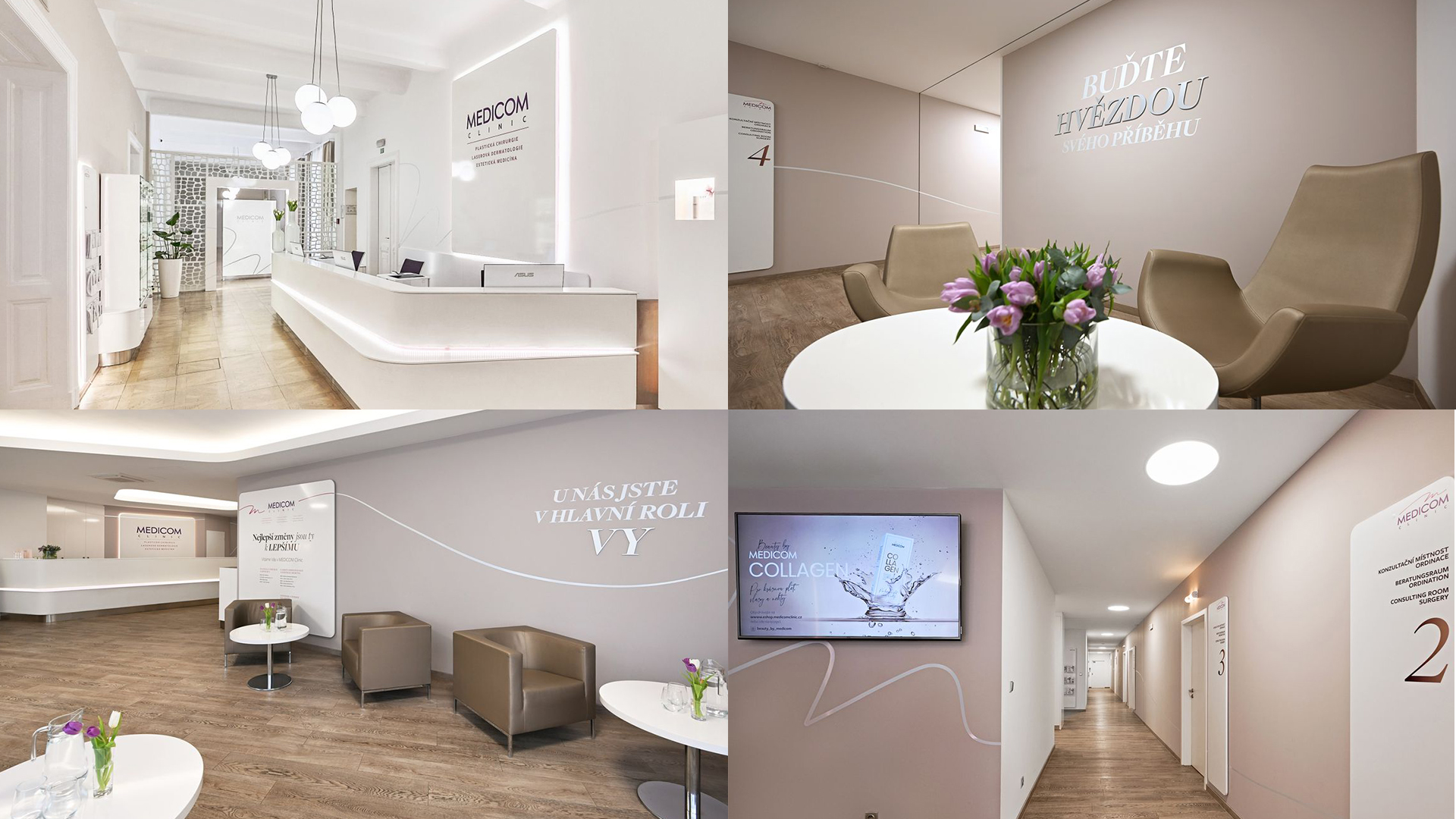 medicom clinic branding